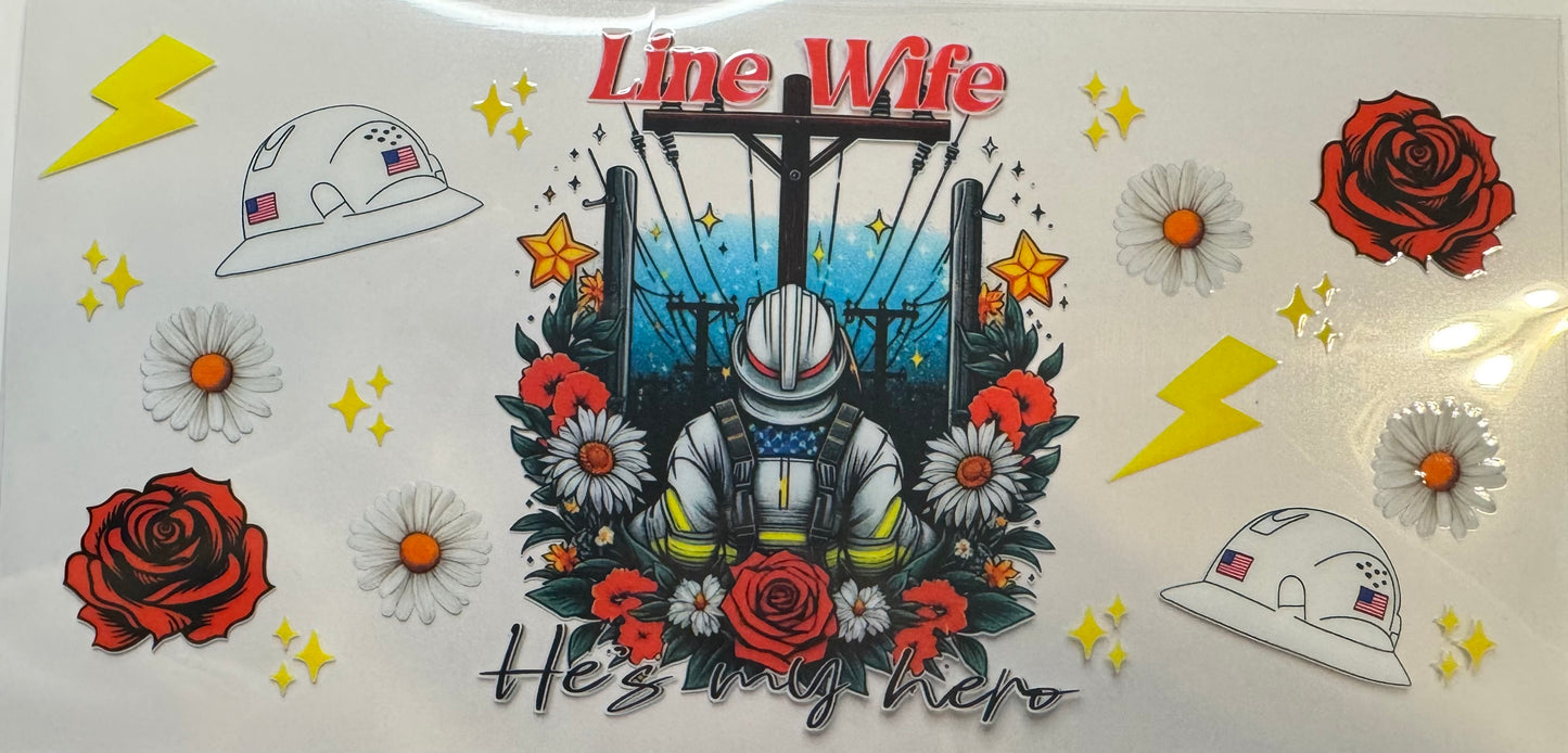 Line Wife Decal