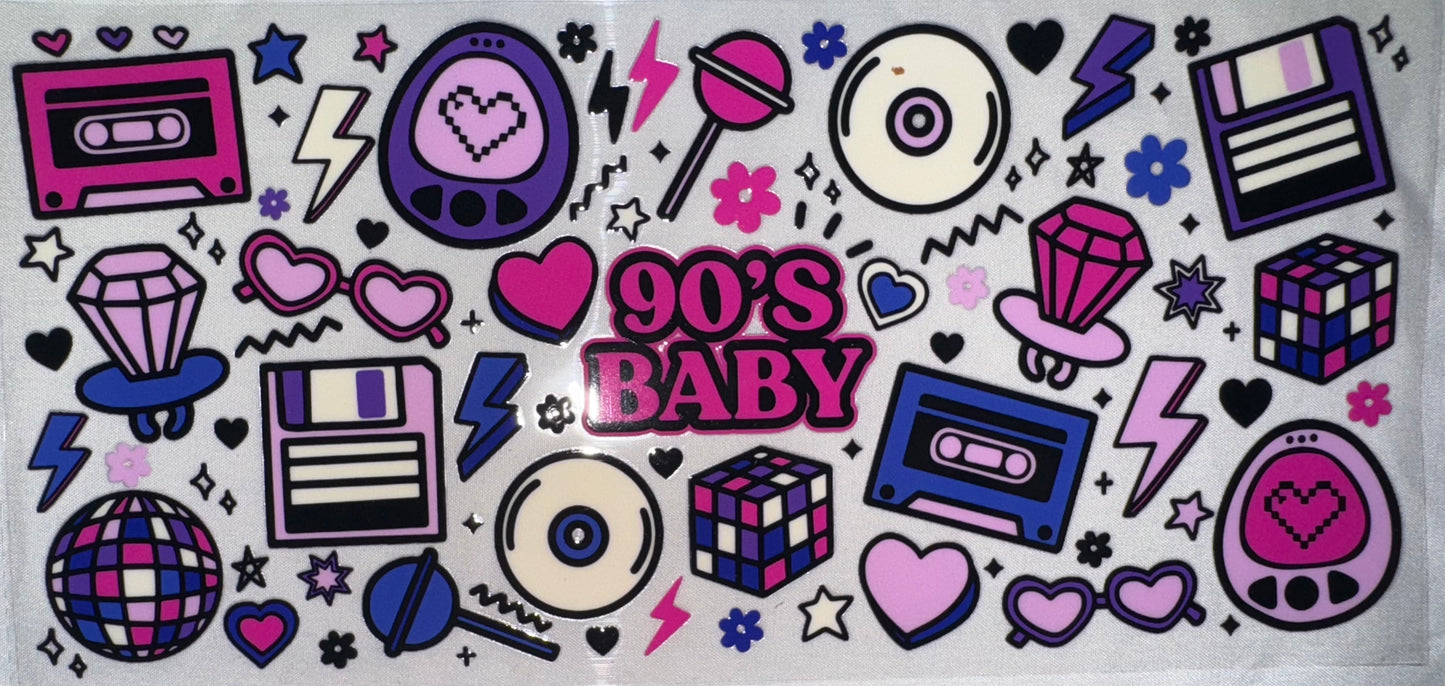 90s Baby Decal