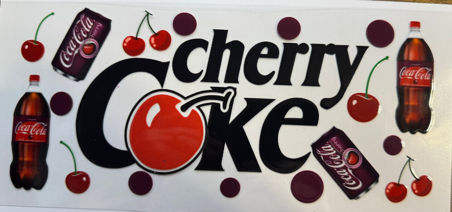 Cherry Coke Decal