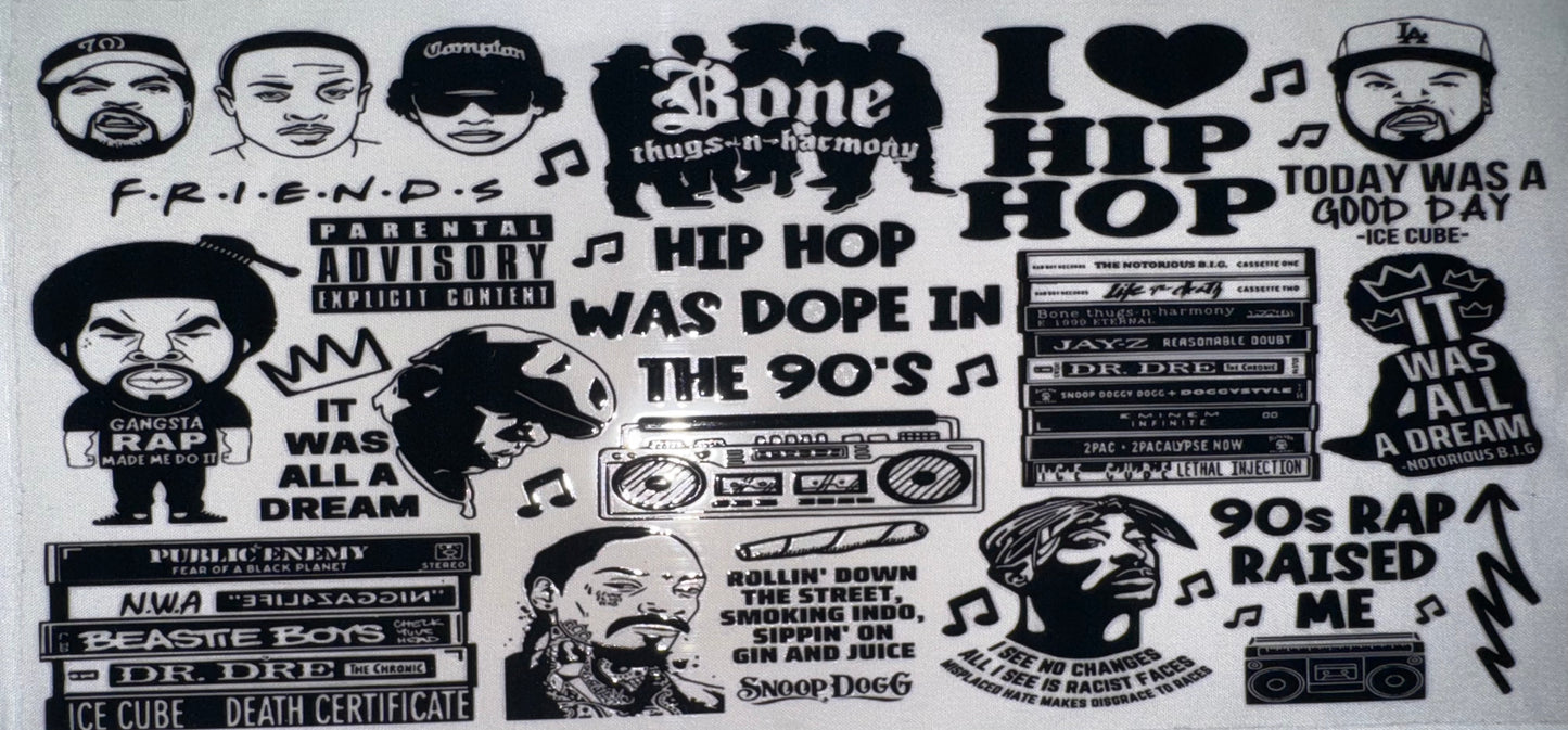 90’s Hip Hop Decal
