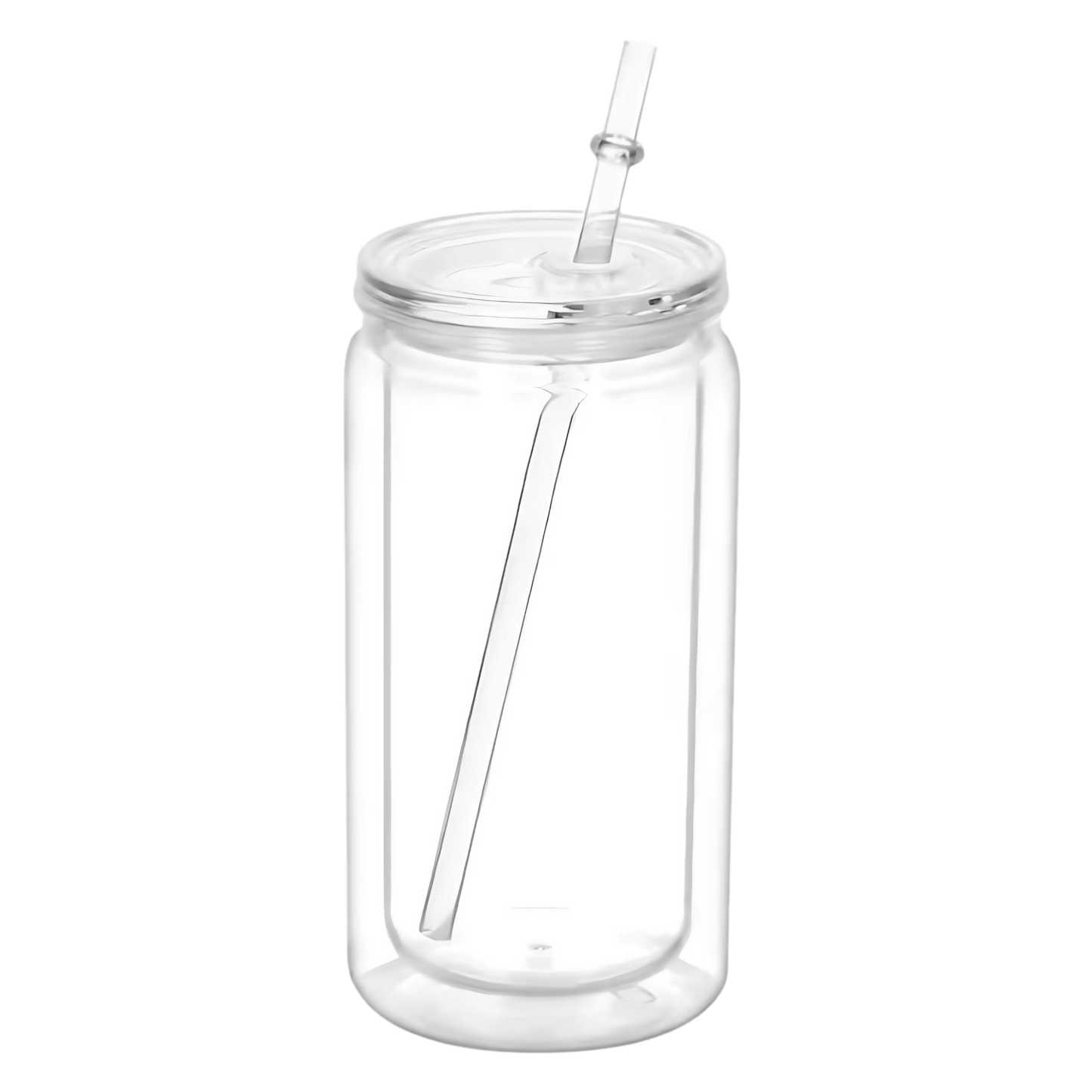 16oz Acrylic Cup With Straw