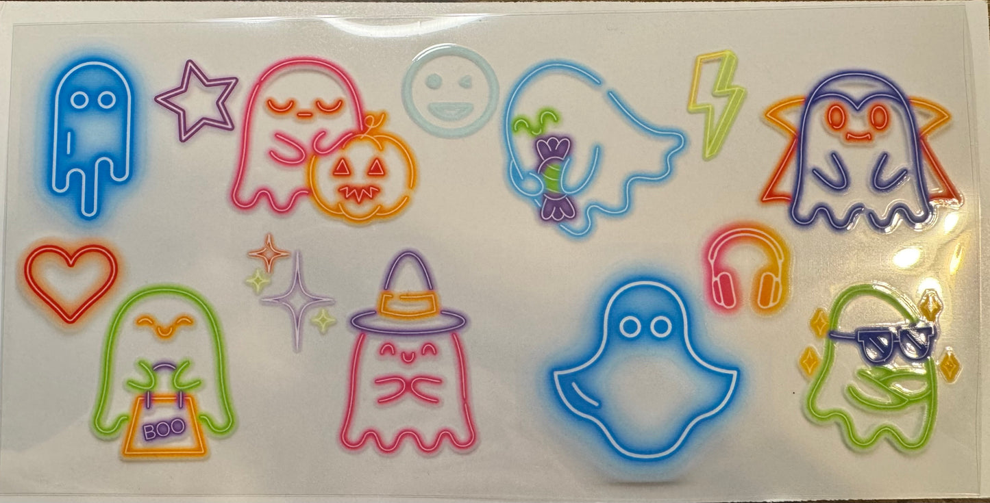 Neon Ghost Decal