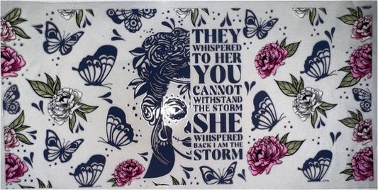 I Am The Storm w/ Roses Decal