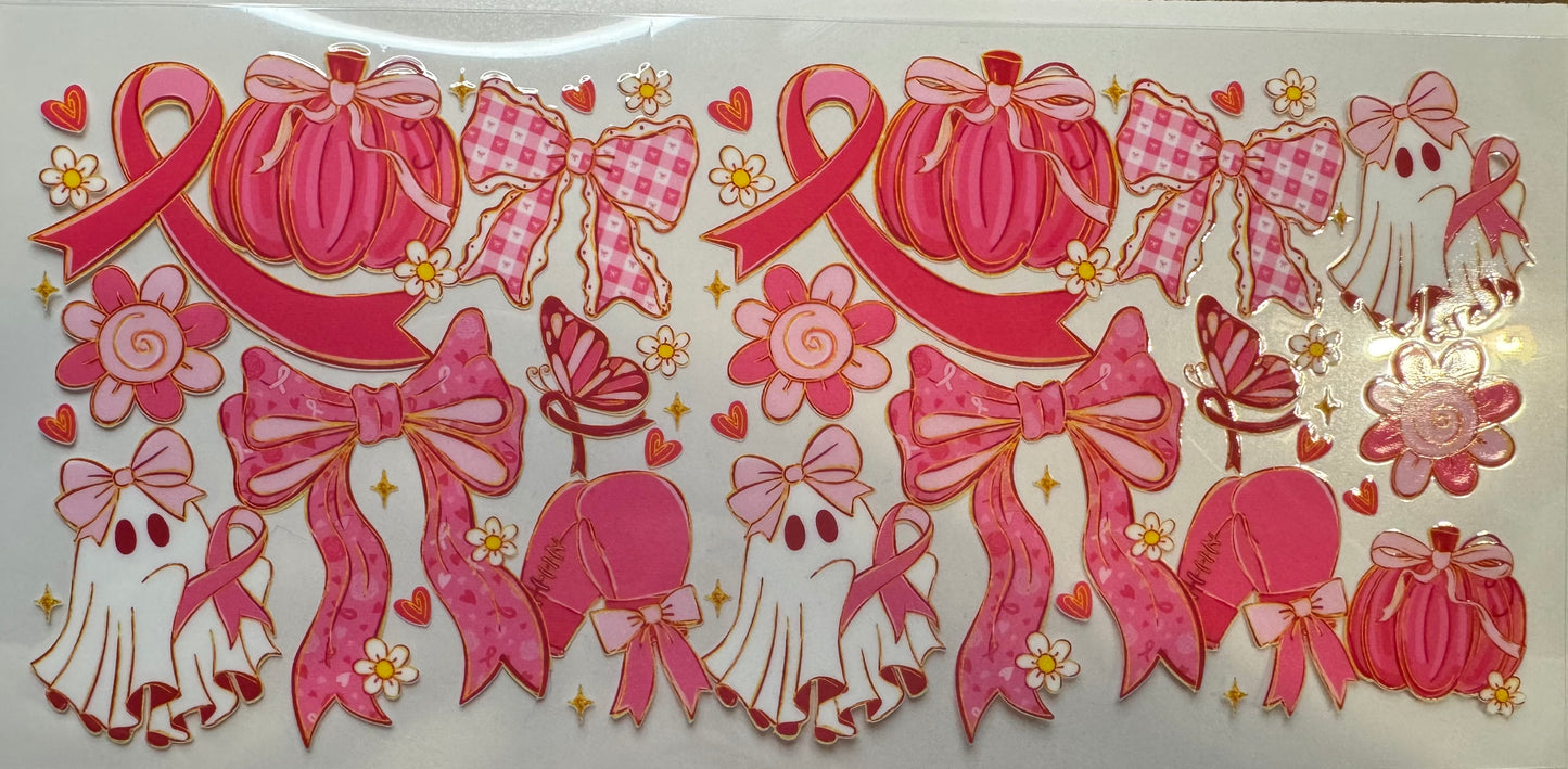 Pink Ribbon, Ghost Decal