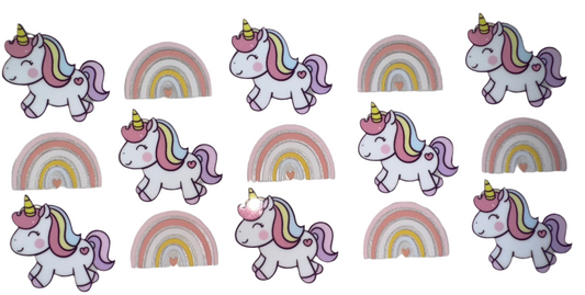 Unicorn & Rainbows Decal