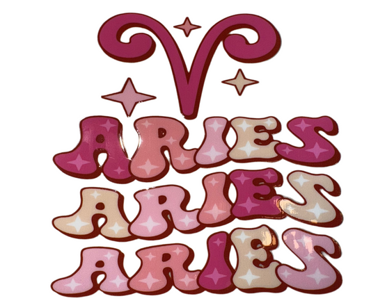 Aries 1/2 Decal Colorful