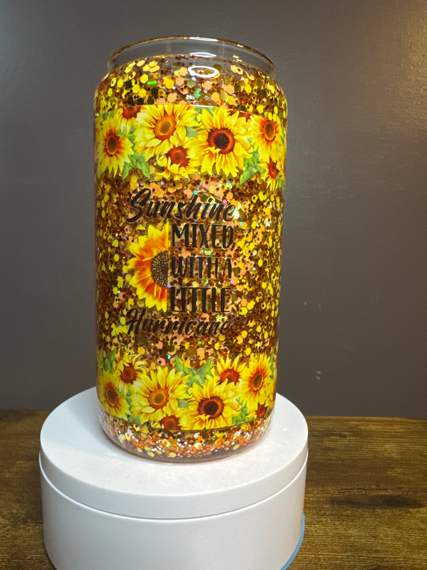 16oz Glass Medium Flow