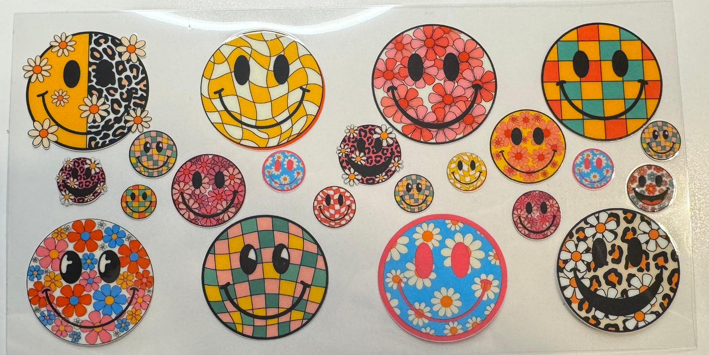 Smiley Faces Decal
