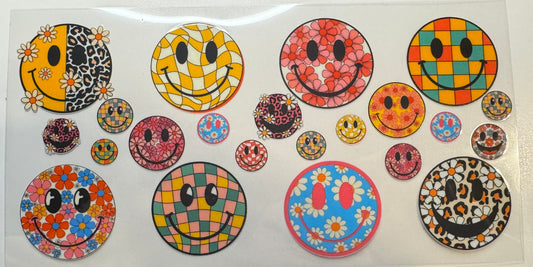 Smiley Faces Decal