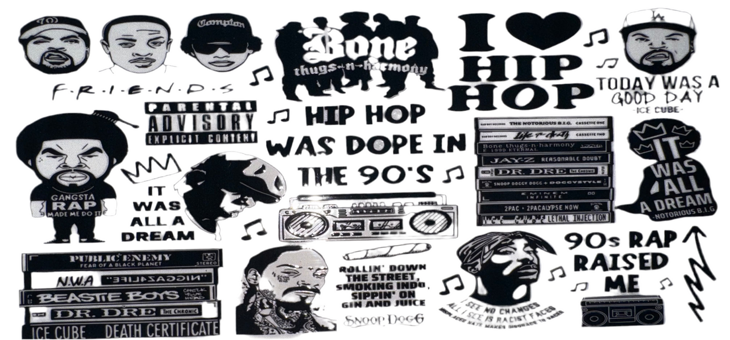90’s Hip Hop Decal