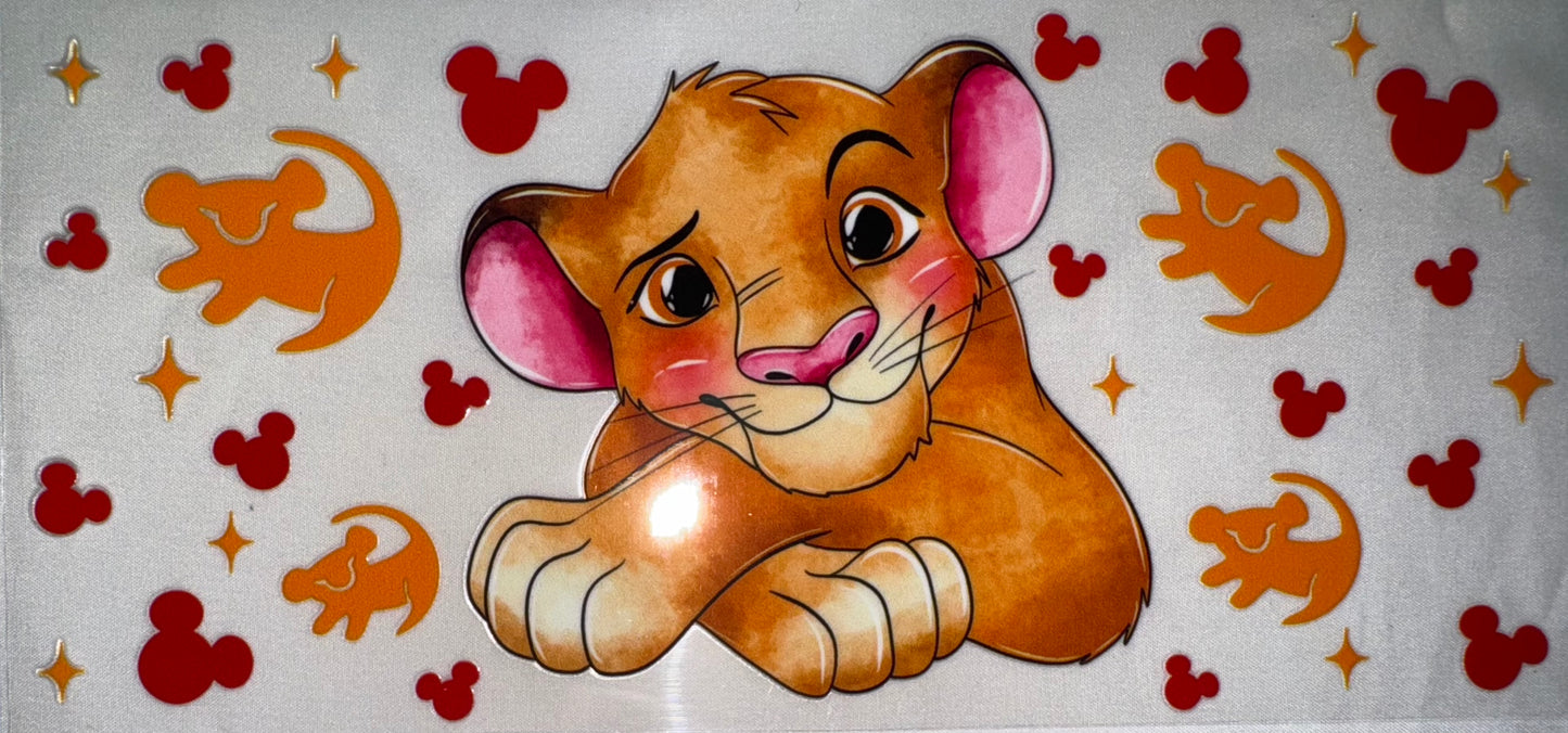 Young Simba Decal