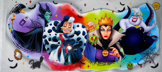 Disney Villain Colorful Decal
