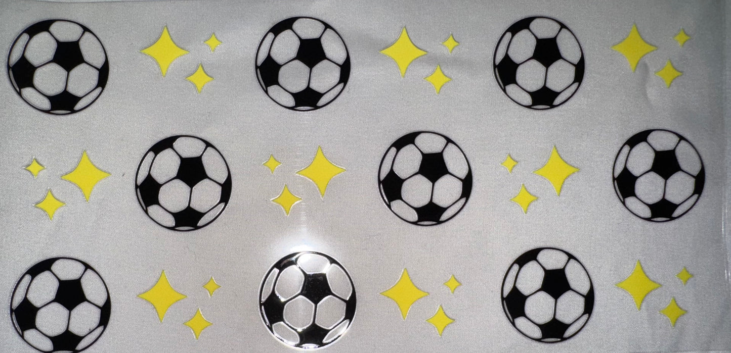 Soccer Ball w/ Sparkles Decal