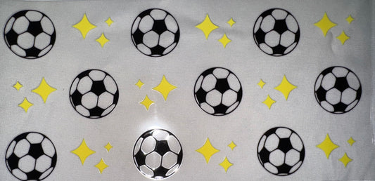 Soccer Ball w/ Sparkles Decal