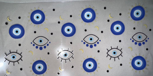 Blue Evil Eye Decal