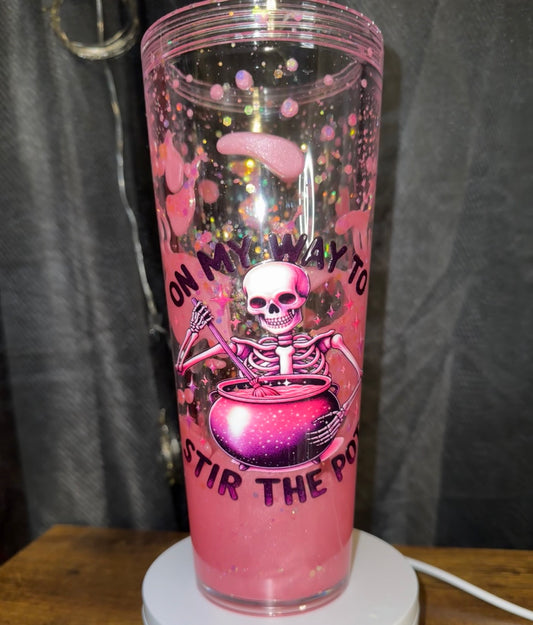 On My Way To Stir The Pot Lava Drip 24oz