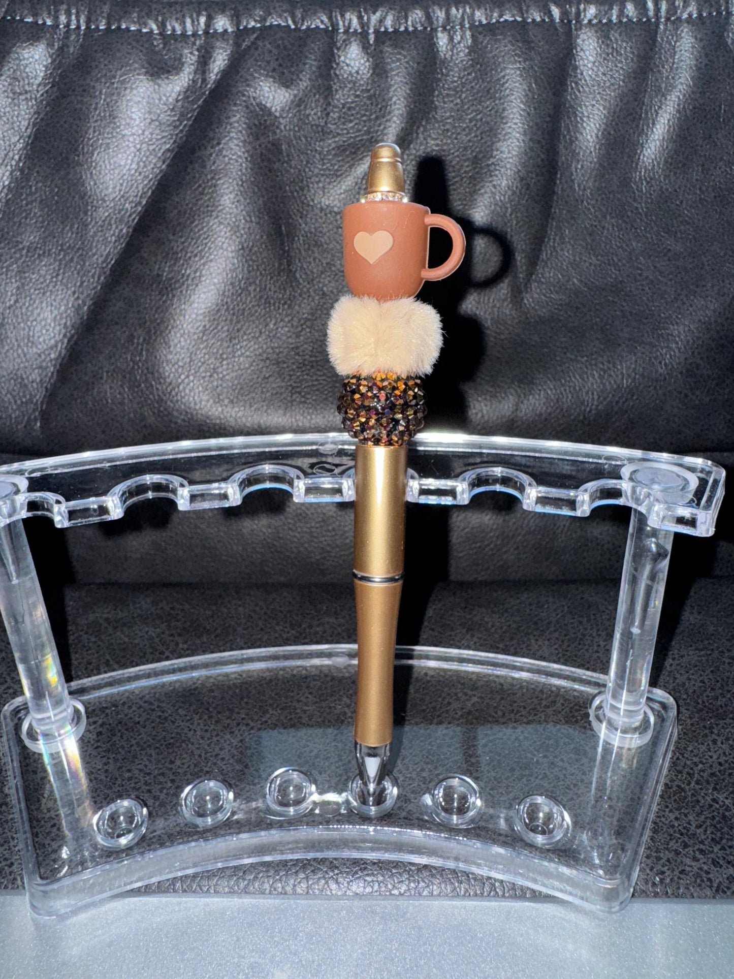 Coffee Beaded Pen